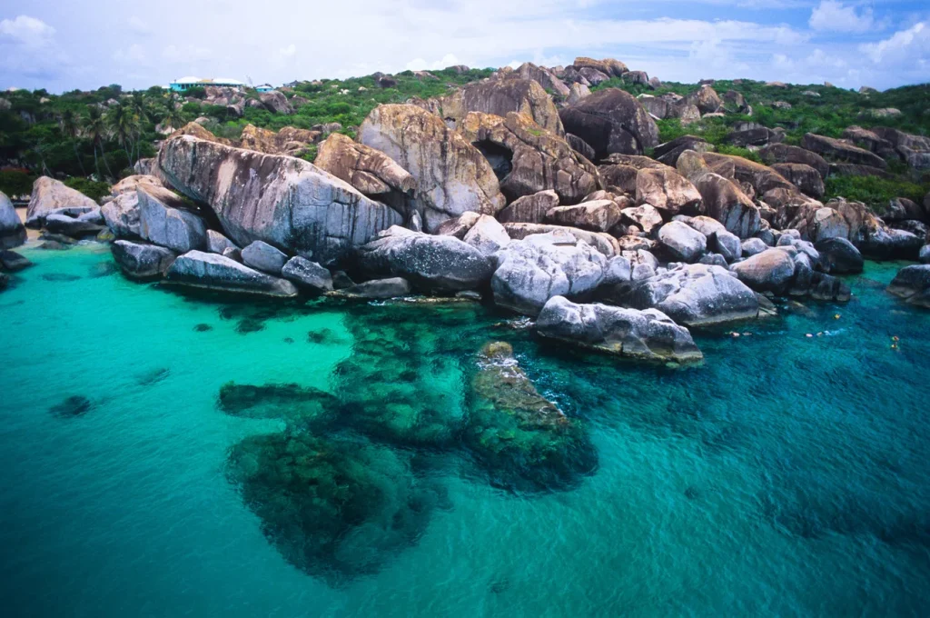 The Baths in Virgin Gorda - Yacht Charter Caribbean