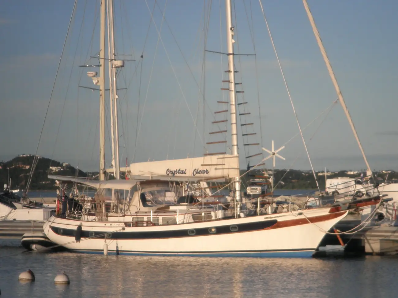 S/Y Crystal Clear in the BVI